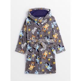 Bluey Character Grey Dressing Gown