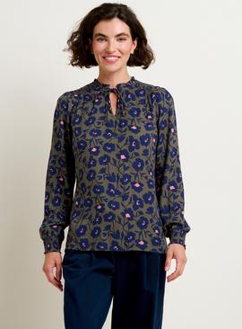 BRAKEBURN Midnight Bloom Blouse