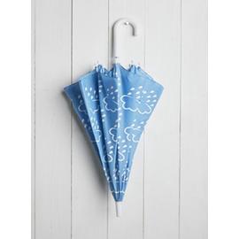 GRASS & AIR Little Kids Colour Revealing Kids Umbrella In Navy