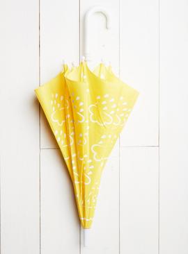 GRASS & AIR Little Kids Colour Revealing Kids Umbrella In Navy