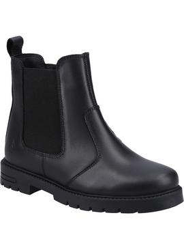 HUSH PUPPIES Laura Jnr Leather Chelsea Boots