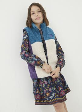 FATFACE Fleece Colourblock Gilet