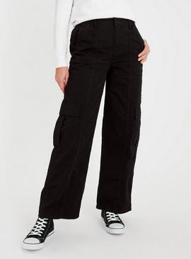 Straight Leg Cargo Trousers