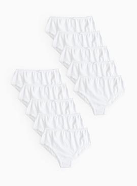 White Briefs 10 Pack