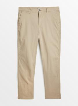 Straight Leg Chino Trousers