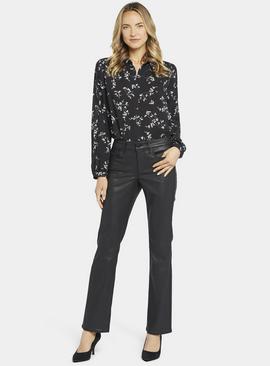 NYDJ Marilyn Coated Straight Leg