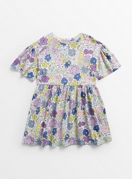 Parisienne Floral Jersey Dress 8 years