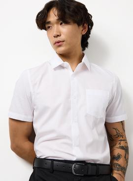 White Slim Fit Formal Shirt 2 Pack