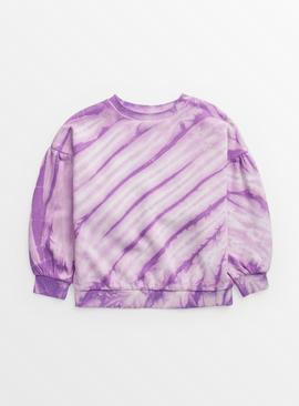 Lilac Tie-Dye Sweatshirt 10 years