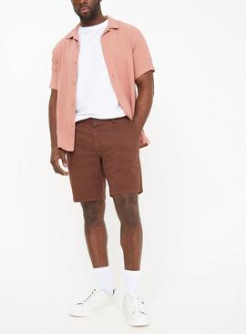 Brown Core Chino Shorts  