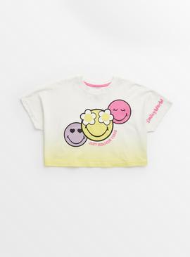 SmileyWorld Ombre Cropped T-Shirt 11 years