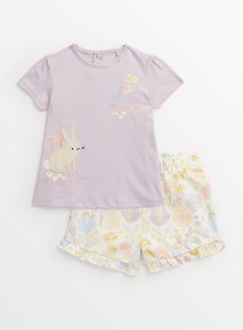 Bunny T-Shirt & Shorts Set 18-24 months