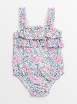 Ditsy Floral Print Swimsuit 
