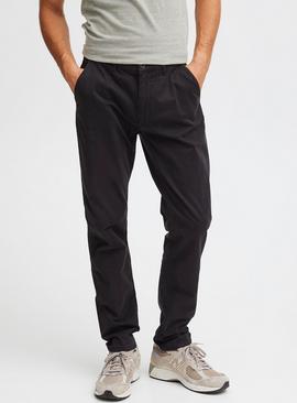 CASUAL FRIDAY Slim Black Chino
