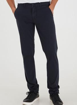 CASUAL FRIDAY Slim Navy Chino