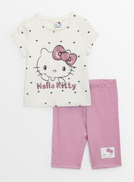 Hello Kitty T-Shirt & Shorts  