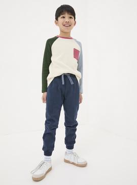 FATFACE Perry Panel Sweat Joggers 6 years