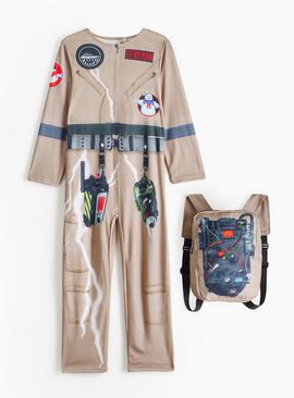 Cream Ghostbusters Fancy Dress Costume