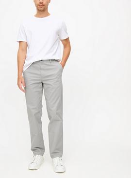 Straight Leg Chino Trousers