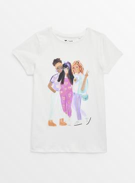 Girls Graphic Print T-Shirt 6 years