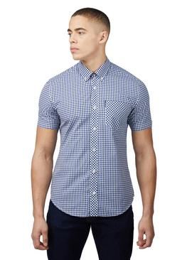 BEN SHERMAN Signature Gingham Short Sleeve Shirt