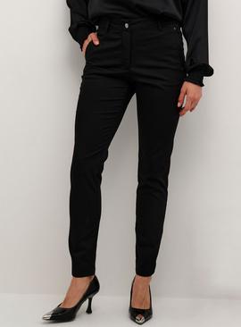 KAFFE Lea Rivet Trousers Black