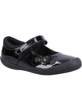 HUSH PUPPIES Rosanna Patent Infant School Shoes