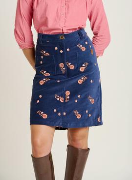 BRAKEBURN Mini Cord Skirt