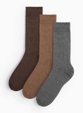 Neutral Soft-Grip Ankle Socks 3 Pack