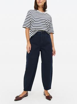 Denim Barrel Leg Jeans