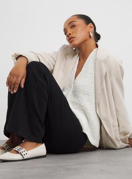 SIMPLY BE 24/7 Wide Jean Black