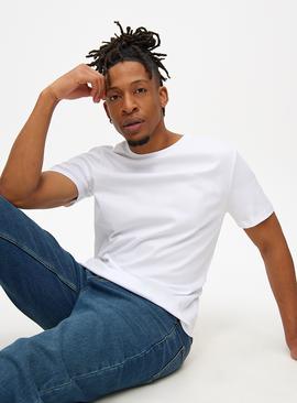 Mercerised Crew Neck T-Shirt