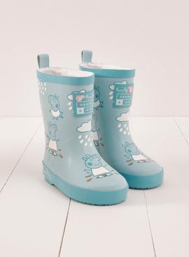 GRASS & AIR Peppa Pig Colour Changing Welly 6 Infant