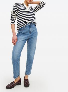 Denim High Rise Mom Jeans