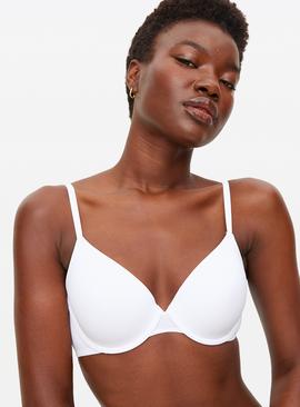 White Padded Underwired T-Shirt Bra