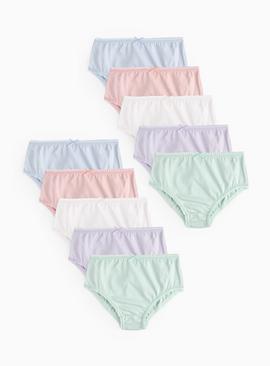 Pastel Plain Briefs 10 Pack