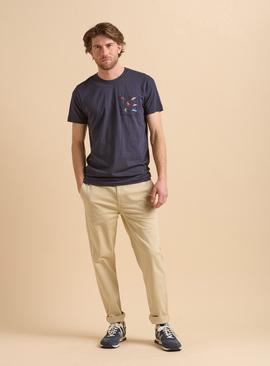 BRAKEBURN Beach Pocket T Shirt