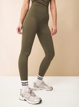 REAKTIV High Waisted Ribbed Seamless Legging