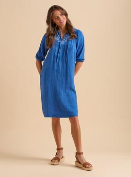 BRAKEBURN Ocean Knee Length Dress