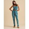 BRAKEBURN Teal Shoreline Meadow Jumpsuit 10