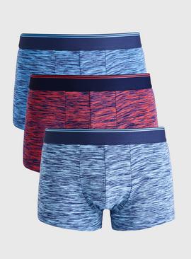 Space Dye Printed Hipsters 3 Pack