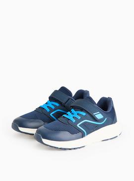 Navy & Blue Panel Trainers