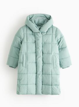 Longline Padded Puffer Coat