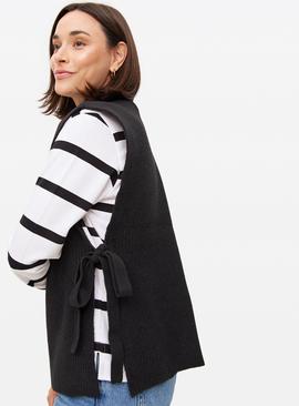 Side Tie Sleeveless Tank Jumper