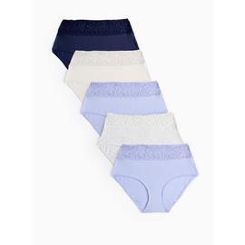 Comfort Lace Full Knickers 5 Pack