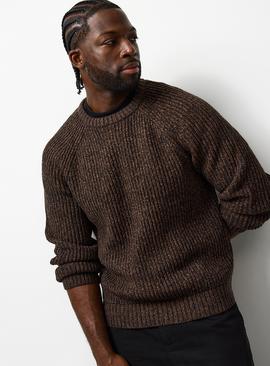 Twist Knitted Crew Jumper
