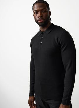Long Sleeve Polo Shirt