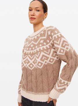 Fair Isle Knitted Jumper