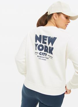 New York Graphic Relaxed Sweatshirt