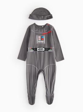 Star Wars Darth Vader Printed Sleepsuit & Hat 12-18 months